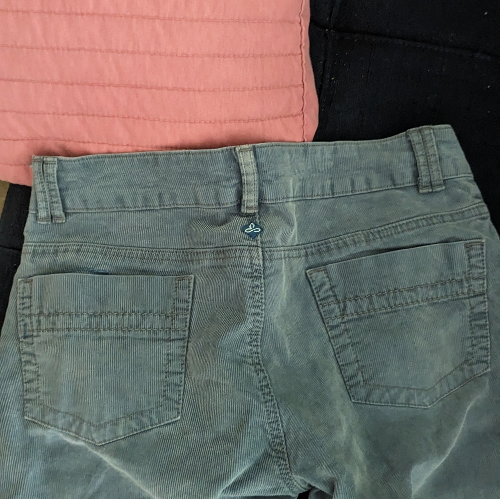 Corduroy Blue Pants
